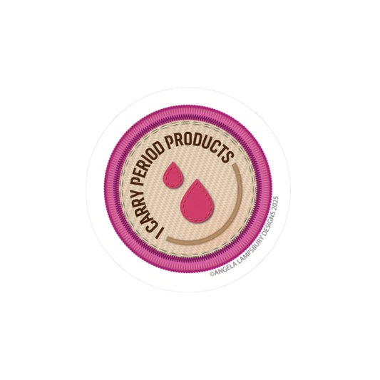 Always Prepared - Period Products | Angela Lampsbury Original - Stickers