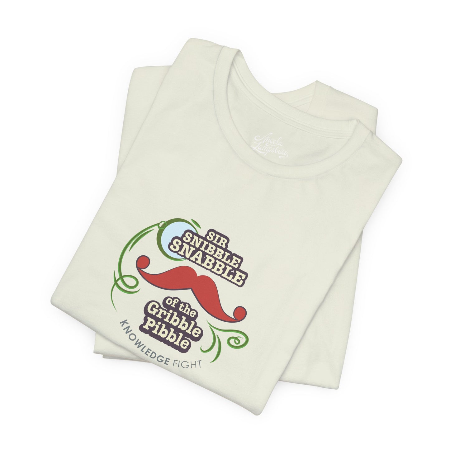 Sir Snibble Snabble of the Gribble Pibble  | Knowledge Fight Podcast - Unisex Jersey Short Sleeve Tee