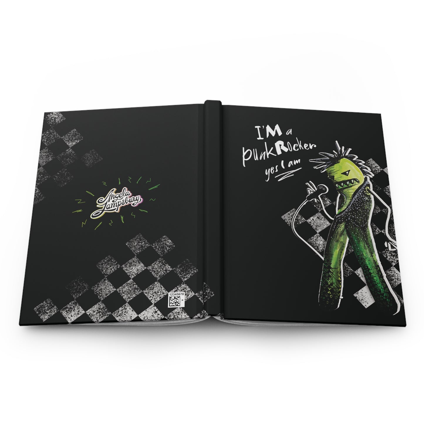 Monster Punk | Angela Lampsbury Original - Hardcover Journal