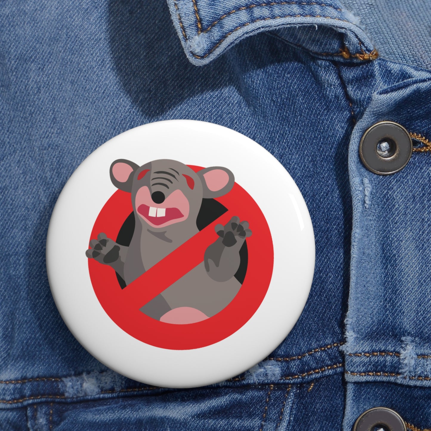 I Ain't Afraid of No Scabs | Angela Lampsbury Original - Buttons